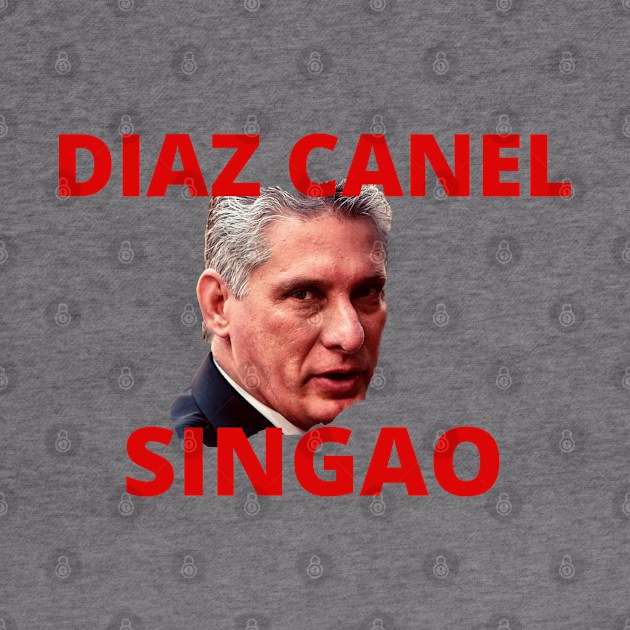 Diaz Canel Singao by JessyCuba